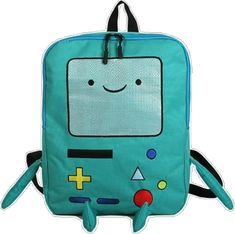 Cute Adventure Time, Adventure Time Bmo, Aesthetic Backpack, Daypack Backpack, Cute And Cuddly, Backpack Gift, Cuddly Toy, Cute Backpacks, Work Bag