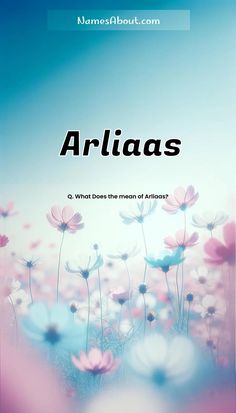 the cover of an article about ariaas, which is written in black and white