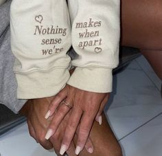 Matching Couple Hoodies, Nothing Makes Sense, Matching Hoodies For Couples, Gifts Boyfriend, Couple Hoodies, You Are Next, Personalized Matches, Matching Hoodies