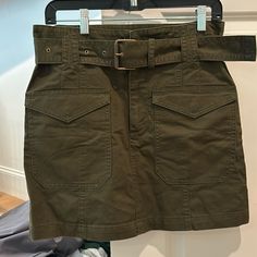 Banana Republic Olive Skirt, 4p Size, Nwt Olive Clothing Skirt, Olive Skirt, Banana Republic, Womens Skirt, Skirt, Tags, Green, Women Shopping, Color