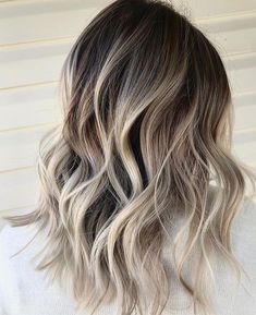 Ashy Blonde With Shadow Root And Money Piece, Rooty Blonde Balayage Dark Roots, Smokey Ash Blonde Hair Balayage, Baliage Hair Blond, Dark Roots Blonde Hair Balayage Platinum, Charcoal Balayage, Icy Platinum Blonde Balayage Dark Roots, Shadow Root Brunette, Dark Brown To Ash Blonde Balayage