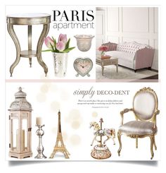 an advertisement for paris apartment furniture and decor