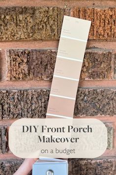 Who says you can't have fun with a small front porch? Check out our DIY Budget Front Porch Makeover. Just a few simple changes and it's a whole new look! Easy Diy Home Improvement, Front Porch Flowers