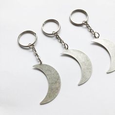 * Free Worldwide Shipping on orders totalling £40 or more with code WORLD40 at checkout ** Handmade by Midnight Deer in Brighton UK * Crescent Moons always feel extra magical don’t they? These statement beauties add a little mystical charm to your house keys or bagFinish: Matte silver tone Moon, Shiny dark silver tone keyring componentsYour item is sent in a paper gift envelope with a Midnight Deer Card *Your Keyring is happiest when handled with care, heavy keys or rough handling may cause the Personalized Silver Keychain For Personal Use, Silver Metal Keychains As Gifts, Silver Metal Keychain As Gift, Silver Metal Keychain For Gift, Handmade Silver Keychain For Personal Use, Personalized Silver Keychain, Handmade Silver Keychains For Gifts, Handmade Silver Keychain As Gift, Handmade Silver Keychain For Gift