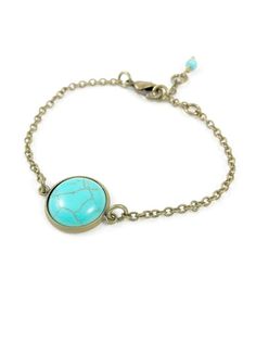 Turquoise Boho Bracelet, Turquoise Chain Bracelet, Boho Turquoise Bracelet, Boho Bracelets for Women Gift Turquoise Metal Bracelets, Nickel-free Round Turquoise Bracelets, Turquoise Bracelet With Adjustable Chain, Bohemian Bracelets With Adjustable Chain, Bohemian Hypoallergenic Bracelets, Bohemian Turquoise Howlite Bracelets, Bohemian Turquoise Beaded Hypoallergenic Bracelets, Bohemian Hypoallergenic Turquoise Beaded Bracelets, Jewelry Rustic