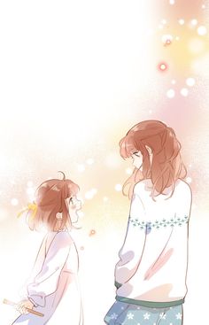 Family Drawing Sketch, Sisters Drawing, Manga Watercolor, I Always Love You, Instagram Cartoon, Anime Siblings, Anime Fanfiction, Anime Friendship, Anime Sisters