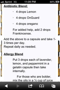 Antibiotic Essential Oil, Essential Oils Antibiotic, Doterra Antibiotic Capsule, Essential Oil Antibiotic Capsule, Doterra Recipes, Doterra Diffuser, Healing Tips, Doterra Diffuser Blends, Doterra Oil