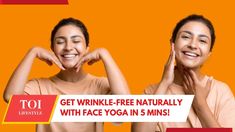 Say Goodbye to Botox: Effective Face Yoga To Get Rid Of Wrinkles | Lifestyle - Times of India Videos Get Rid Of Wrinkles, Yoga Photos, Face Yoga, What Really Happened, Yoga Routine, Times Of India, Younger Looking Skin, Reduce Wrinkles, Wedding Story