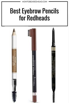 Clothing For Redheads, Redhead Tips, Eyebrows Redheads, Eyebrows Ideas, Natural Makeup For Blondes, Makeup For Redheads, Red Eyebrows, Makeup Tips For Redheads, Best Eyebrow Pencils