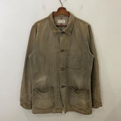 [DESCRIPTION] Please read the description first before buy my items‼️‼️ Vintage Spellbound Workwear Jacket (please refer the actual measurements given and compare it with best fitting clothes,by using the size on tag is not always accurate) All in good condition [MATERIAL] Cotton [MEASUREMENT] Measurement:  armpit to armpit : 20.5 inches  Back collar to bottom : 30 inches Sleeve length from under armpit to end of cuff : 19.5 inches [CONDITION] - All in good condition  - Kindly please refer photo Vintage Workwear, Workwear Jacket, Work Wear Women, Button Up, Mens Jackets, Work Wear, Jackets & Coats, Sleeve Length, Art Collection