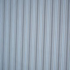 a blue and white striped wallpaper with vertical stripes