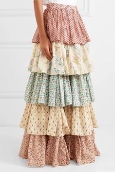 Gucci Skirts, Gucci Skirt, Cotton Maxi Skirt, Куклы American Girl, Cotton Maxi Skirts, Clubbing Outfits, Cotton Maxi, Tier Skirt, Tiered Skirt