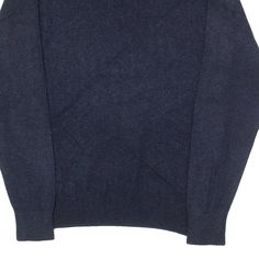 Item is in good used condition. 91% Lambswool 9% cashmere. >Size: M >Armpit To Armpit: 21" >Armpit To Cuff: 19" >Collar To Hem: 27" Classic Blue Cashmere Polo Sweater, Blue Cashmere Turtleneck Sweater, Stretch Cashmere Sweater, Blue Wool Polo Sweater For Work, Blue Fitted Cashmere Sweater, Fitted Blue Cashmere Sweater, Fitted Cashmere V-neck Sweater For Winter, Blue Wool Polo Sweater For Fall, Classic Fitted Blue Polo Sweater