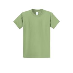 Buy the Port & Company® Essential Green Shades Adult T-Shirt at Michaels. com. A year-round essential, this best-selling t-shirt has been voted most popular by groups, teams, clubs and schools across America. Both comfortable and casual, this short sleeve t-shirt is the perfect addition to your wardrobe. A year-round essential, this best-selling t-shirt has been voted most popular by groups, teams, clubs and schools across America. Both comfortable and casual, this short sleeve t-shirt is the perfect addition to your wardrobe. Details: Available in multiple colors and sizes 6.1 oz. 100% soft spun cotton 1 x 1 rib knit collar Shoulder to shoulder back neck tape Removable tag for comfort and relabeling Adult's sizing | Port & Company® Essential Green Shades Adult T-Shirt in Pistachio | XXXX- Green Plain Short Sleeve T-shirt, Relaxed Fit Plain Green T-shirt, Light Green Short Sleeve Cotton Top, Light Green Cotton Short Sleeve Top, Green Short Sleeve Plain Top, Basic Green Crew Neck T-shirt, Basic Green Short Sleeve T-shirt, Basic Green Cotton T-shirt, Basic Green Plain Top