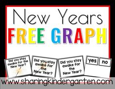 the new year's free graph for students to practice their writing and spelling skills