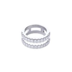 This cool-toned ring strikes the perfect balance between modernity and timelessness. Whether you're looking to make a statement or simply add a touch of refinement to your collection, the Half Eternity Band Ring is your ultimate style companion. 925 sterling silver Cubic zirconia Stone size: 1.5mmx15pcs Gold And Silver Rings, Half Eternity Band, Eternity Band Ring, Ring Size Guide, Eternity Band, Polish Jewelry, Eternity Bands, Band Ring, Rhodium Plated