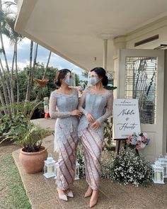 Kebaya Pastel, Kebaya Bridesmaid Modern, Songket Dress Modern, Kebaya Bridesmaid, Kebaya Wedding