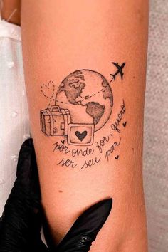 Unique & Cute Travel Tattoo Ideas For Women