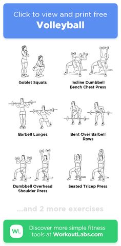 an exercise poster showing how to do the dumbble barbell squats and pull - ups