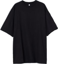 H&m Relaxed Fit T-shirt For Streetwear, Oversized Black Basic Shirt, Basic Short Sleeve T-shirt By H&m, Basic H&m Short Sleeve T-shirt, H&m Cotton Relaxed Fit T-shirt, H&m Relaxed Fit Cotton T-shirt, H&m Basic Short Sleeve T-shirt, H&m Cotton T-shirt Relaxed Fit, H&m Cotton T-shirt With Relaxed Fit