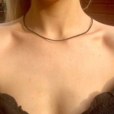 Black tourmline choker necklace made with 3mm faceted beads which give off a sparkle when catches the light.  38-40cm adjustable  Protection  Grounding  Self control Aura Protection Other chokers available from the drop down menu. Can be a gift for loved ones, friends or a treat to yourself.   Comes in a gift bag. PER ORDER you will receive a complimentary crystal that will be chosen intuitively and an oracle card.  Instructions for how to cleanse and charge will also be included. Please note that due to the fact these are natural stones, the colours may vary but will be equally as beautiful. Feel free to contact us if you have any questions at all. We are happy to offer more information if required. Dainty Adjustable Faceted Crystal Necklace, Adjustable Single Strand Crystal Choker Necklace, Dainty Faceted Crystal Necklace With Adjustable Chain, Adjustable Single Strand Crystal Choker, Dainty Faceted Crystal Necklace With Adjustable Fit, Adjustable Crystal Necklaces With Gemstone Beads, Adjustable Dainty Crystal Necklace With Faceted Beads, Minimalist Gemstone Beads Choker As Gift, Minimalist Gemstone Beads Choker Gift