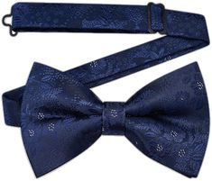 Party Suit And Tie Accessories With Adjustable Ties, Formal Adjustable Bow Tie With Butterfly Knot, Elegant Pre-tied Butterfly Knot Tie For Black Tie Events, Elegant Adjustable Bow Tie For Groom, Pre-tied Butterfly Knot Bow Tie For Party, Pre-tied Ties With Butterfly Knot For Black Tie Events, Pre-tied Butterfly Knot Ties For Black Tie Events, Adjustable Butterfly Knot Bow For Black-tie Events, Adjustable Butterfly Knot Bow Tie For Party