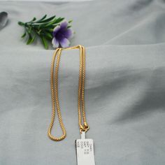 Pure Handmade work done Metal - 22k Yellow Gold Weight- 8.22 grams approx Length- 18 inches approx Width- 0.2 cm approx (Maximum) Click to see more https://www.etsy.com/in-en/shop/morvijewels?ref=seller-platform-mcnav minimalist, eternity, infinity, karma, cabochon, statement, chunky, ethnic, bijoux ethnique, craft, geometric, gothic, personalised 22k Gold Box Chain Jewelry Gift, 22k Gold Box Chain Jewelry As Gift, Gold Temple Jewelry Chain Necklace Gift, Gold Temple Jewelry Style Chain Necklace, 22k Gold Link Chain Necklace As A Gift, Gold 22k Box Chain Necklace, 22k Gold Box Chain Necklace, Gold Necklace With 22k Gold Box Chain, 22k Gold Necklace With Box Chain