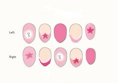 Dip Nails Extensions, Nail Ideas To Paint Yourself, Cute Pink French Tip Nails Acrylic, Cute Nail Art For Beginners, Pink Nails With A Design, Cute Almond Nails Design Simple Pink, Easy Nail Art Square Nails, Nail Inspo Photos, Nail Back To School Ideas