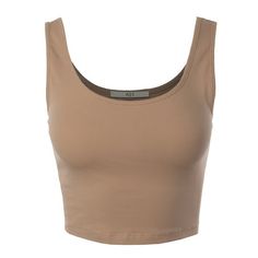 A2Y Women's Fitted Cotton Scoop Neck Sleeveless Crop Tank Top SIZE Available in 3 sizes: Small, Medium, Large (YAWTKV0005) Fitted / Junior fit / Ribbed / Double Scoop neck / Sleeveless (YAWTKV0013) Fitted / Junior fit / Ribbed / Double Scoop neck / Sleeveless (YAWTKV0018) Fitted / Scoop Neck / Crop Top / Basic Tank Top MEASUREMENTS (Inches)YAWTKV0005 S - Chest : 27 / Length : 18.5 M - Chest : 28 / Length : 18.75 L - Chest : 29 / Length : 19 YAWTKV0013 S - Chest : 27 / Length : 19 M - Chest : 28 Brown Cami, Beige Crop Tops, Brown Crop Top, Beige Shirt, Black Crop Top Tank, Cropped Camisole, Denim Crop Top, Beige Top, Crop Tank Top