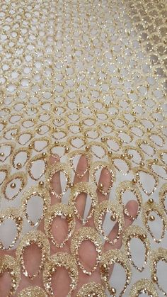 54 inch w gold lace light weight beautiful Fabric special to make a gorgeous prom drees if you want order more than one yard we will send in one piece yards continuos Gold Lace Gown, Gold Lace Fabric, Lace Fabric Diy, Bridal Makeup Images, Golden Lace, Diamond Jewelry Set, Fall Plus Size, Peacock Pattern, Gold Jewelry Stores