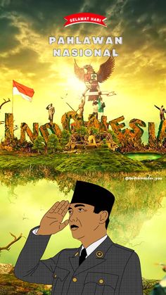 Hari PAHLAWAN Background Hp, Edit Poto, Poster Ideas, Canvas Designs, Shadow Box, Poster Design, Book Cover, Canvas, Design