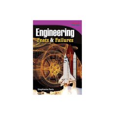 a book with an image of a space shuttle on the cover and text that reads engineering,