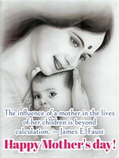 a woman holding a baby in her arms with the caption's words above it