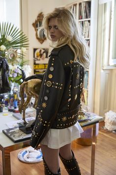 Fausto Puglisi, Look Rock, Resort 2020, Rocker Style, 2020 Fashion, Holy Grail, Fashion Show Collection, Vogue Paris, Festival Outfits