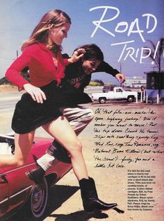 Trip Fashion, Road Trip Fashion, Black Slip Dress, Old Magazines, Ribbed Cardigan, Vintage Magazines, Vintage Ads, Fitness Inspo, Film Photography