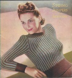 a woman is wearing a sweater and posing for a magazine cover with her hands on her hips