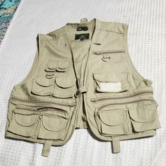 Excellent Used Condition Smoke Free Home Like Brand New Fishing Vest, Crystal River, Mens Jackets, Fishing, Jackets & Coats, Man Shop, Size Medium, Brand New, Crystals