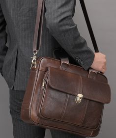 Men's Leather Briefcase Shoulder Bag Computer Bag Messenger Bag Leather Business Bag Customize what you want:We can provide customized services. Available for names/initials/company logo on the folio.If you're struggling with special gifts for business people, colleagues, graduates, friends, college students, and business partners, you've solved the problem. Choose the size "Personalization" to start designing your folio.If you have other needs, such as modify to apply to the left hand,changing Luxury Bags For Business Meetings, Everyday Briefcase With Interior Card Slots, Business Meetings Satchel Briefcase, Leather Rectangular Satchel For Business Meetings, Formal Brown Laptop Bag With Large Capacity, Classic Leather Bags For Business Meetings, Formal Brown Briefcase With Large Capacity, Leather Bags With Interior Card Slots For Business Trips, Business Satchel Shoulder Bag With Interior Card Slots