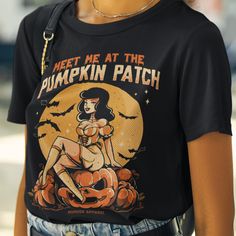 *FREE SHIPPING ON ORDERS OVER $75*• Unisex• 100% premium cotton• Pre-shrunk Plus Size Grunge, Halloween Graphic Tees, Plus Size Fall, Racing Shirts, Halloween Fashion, Halloween Tshirts, Pumpkin Patch, Happy Halloween, Classic Black