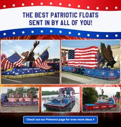 the best patriotic floats sent in by all of you