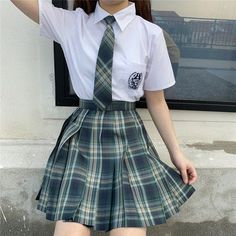 ❤Tie + short-sleeved blouse + check pleated skirt❤




Setup unit (cm)
 tops
 XS
 Length 59 Bust 84 Shoulder Width 37 Sleeve Length 19
 S. 
Length 60 Bust 88 Shoulder Width 38 Sleeve Length 20
 M.
 Length 61 Bust 94 Shoulder Width 39 Sleeve Length 21
 L.
 Length 62 Bust 100 Shoulder Width 40 Sleeve Length 22
 XL
 Length 64 Bust 104 Shoulder Width 41 Sleeve Length 23
 2XL
 Length 66 Bust 108 Shoulder Width 42 Sleeve Length 24

 bottoms
 XS
 Length 43 Waist 56-59
 S.
 Length 43 Waist 59-63
 M.
 Le Knee Socks Outfits, 19s Fashion, Chinese Fancy Dress, School Uniform Fashion, Pink Pleated Skirt, School Uniform Outfits, School Skirt, Uniform Dress, Modest Dresses Casual