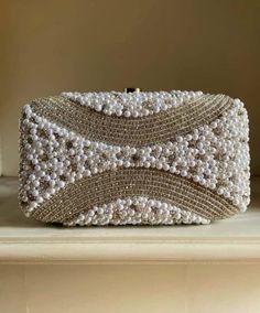 Potli Bag Pattern, Crochet Potli Bag, Embroidered Clutch Purse, Hang Bag, Fancy Clutch, Tambour Beading, Potli Bag, Embroidered Clutch