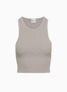 HOMESTRETCH™ CREW WAIST TANK Seamless Crew Neck Crop Top For Yoga, Seamless Crew Neck Crop Top For Gym, Everyday Fitted Athleisure Crop Top, High Stretch Cropped Tank Top, High Stretch Cropped Tank Top In Solid Color, Sporty High-stretch Crop Top For Everyday, Sporty High Stretch Crop Top, Seamless Racerback Crop Top With High Stretch, Compressive Seamless Crop Top For Spring