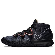 Nike Kybrid S2 'What The' Black/Black/Atomic Pink CQ9323-001 Kybrid S2, Irving Shoes, Kyrie Irving Shoes, Pink Basketball Shoes, Pink Basketball, Basketball Clothes, Streetwear Accessories, Nike Basketball Shoes, Kyrie Irving