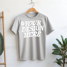 Display Artwork, Apparel Branding, Graphics Logo, T Shirt Mockup, Grey T Shirt, Tshirt Mockup, Shirt Mockup, Showcase Design, Gray Tshirt