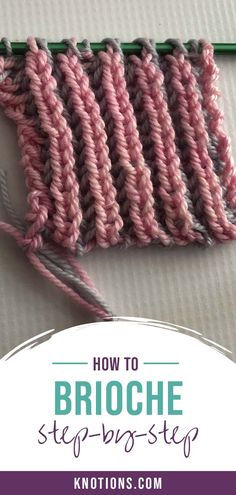 how to croche step - by - step instructions for beginners