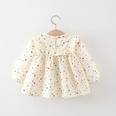 Made from Organic Cotton: An eco-friendly, breathable, and hypoallergenic fabric that’s gentle on delicate skin. Care Instructions: Machine wash on a gentle cycle, tumble dry on low. A Thoughtful Gift: Ideal for birthdays, holidays, or any day you want to make extra special for the little one in your life. Sweet Long Sleeve Spring Dress, Spring Embroidered Dress With Doll Collar, White Doll Collar Dress With Floral Embroidery, White Floral Embroidery Dress With Doll Collar, Spring Long Sleeve Dresses For Playtime, Playful White Embroidered Dress, Long Sleeve Dresses For Playtime In Spring, Long Sleeve Dresses For Spring Playtime, Cotton Dress With Floral Embroidery For Playtime