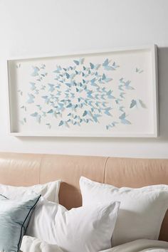 Ombre Butterflies Wall Art | AnthroLiving Anthropologie Wall Art, Butterflies Wall Art, Plexiglass Panels, Silhouette Wall Art, Sea Wall Art, Dream Wall, Sunset Wall Art, Bird Wall Art, Cat Wall Art