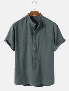 Camiseta henley de manga corta 100 % algodón de estilo básico liso para hombre     Marca: ChArmkpR Decoración: Botón  Tipo de ajuste: ajuste normal.  Material: Algodón  Escote: Cuello Henley  tipo de patrón: Sólido    Escena: Ocio, Casual  Temporada: primavera, verano  Tamaño: XXL,L,XL,S,M  Manga: manga corta  Estilo: Informal  Espesor: Regular     Detalles precisos:  Descripción:    Marca:ChArmkpR  Decoración: Botón  Tipo de ajuste: ajuste normal.  Material: Algodón  Escote:Cuello Henley  Tipo Short Sleeve Henley, Couples Outfit, Streetwear Men, Short Sleeve Pattern, Henley Shirt, Outerwear Vest, Sweater Dress Midi, Men Shirt, Basic Shirts