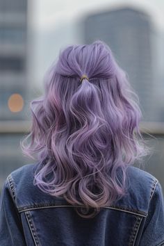 90+ Creative Purple Hair Color Ideas Pastel Lilac Hair, Funky Hair Colors, Hair Levels, Diy Hair Color, Hair Tint